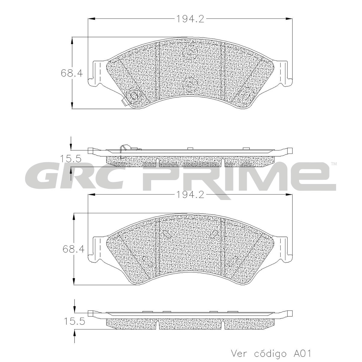 GRC PRIME GPRD1676SD